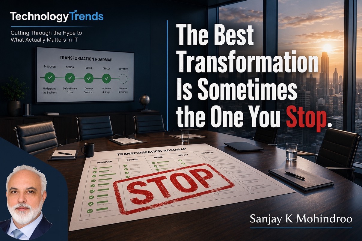 1 The transformation programs I have killed, and why it was the right call