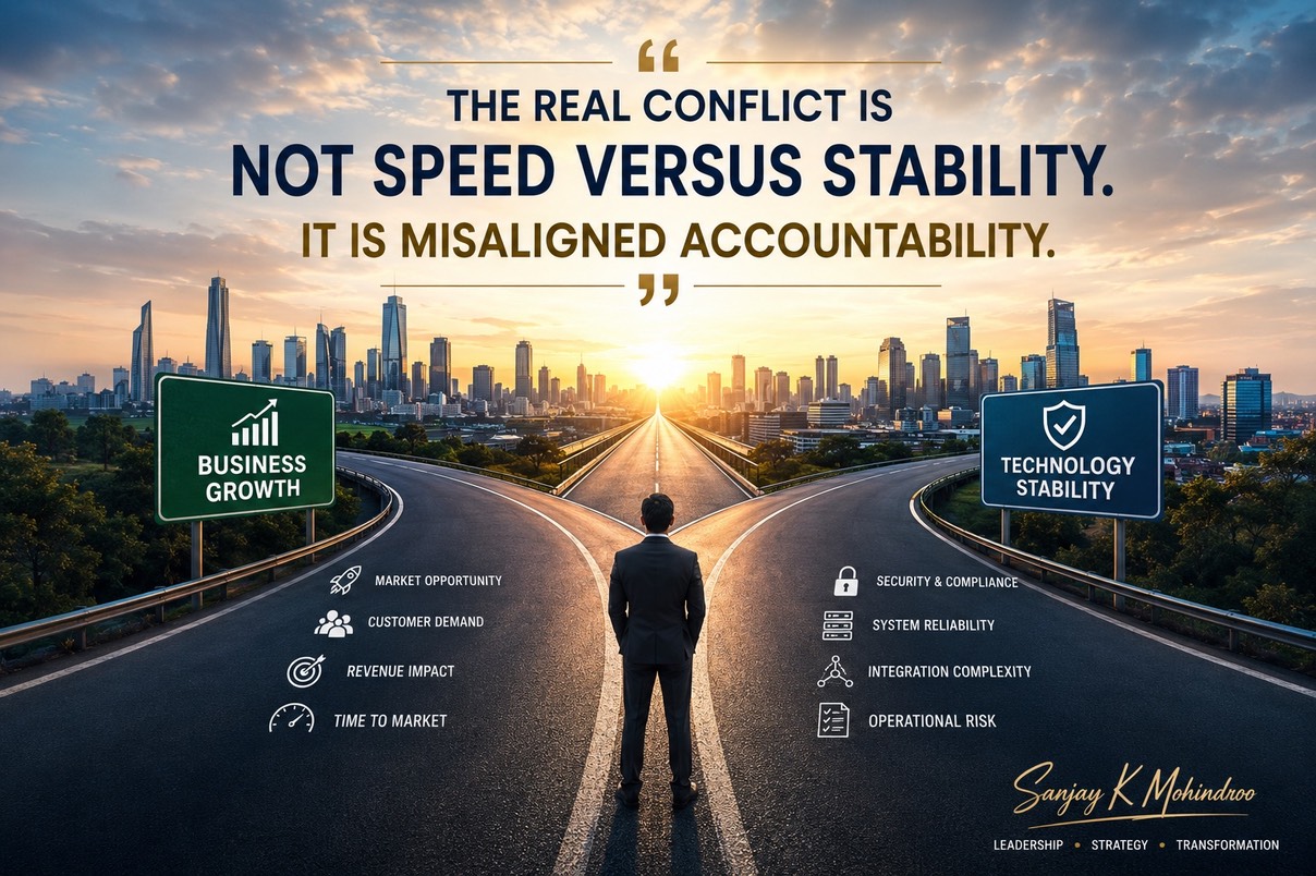 A real scenario where business and IT priorities collide