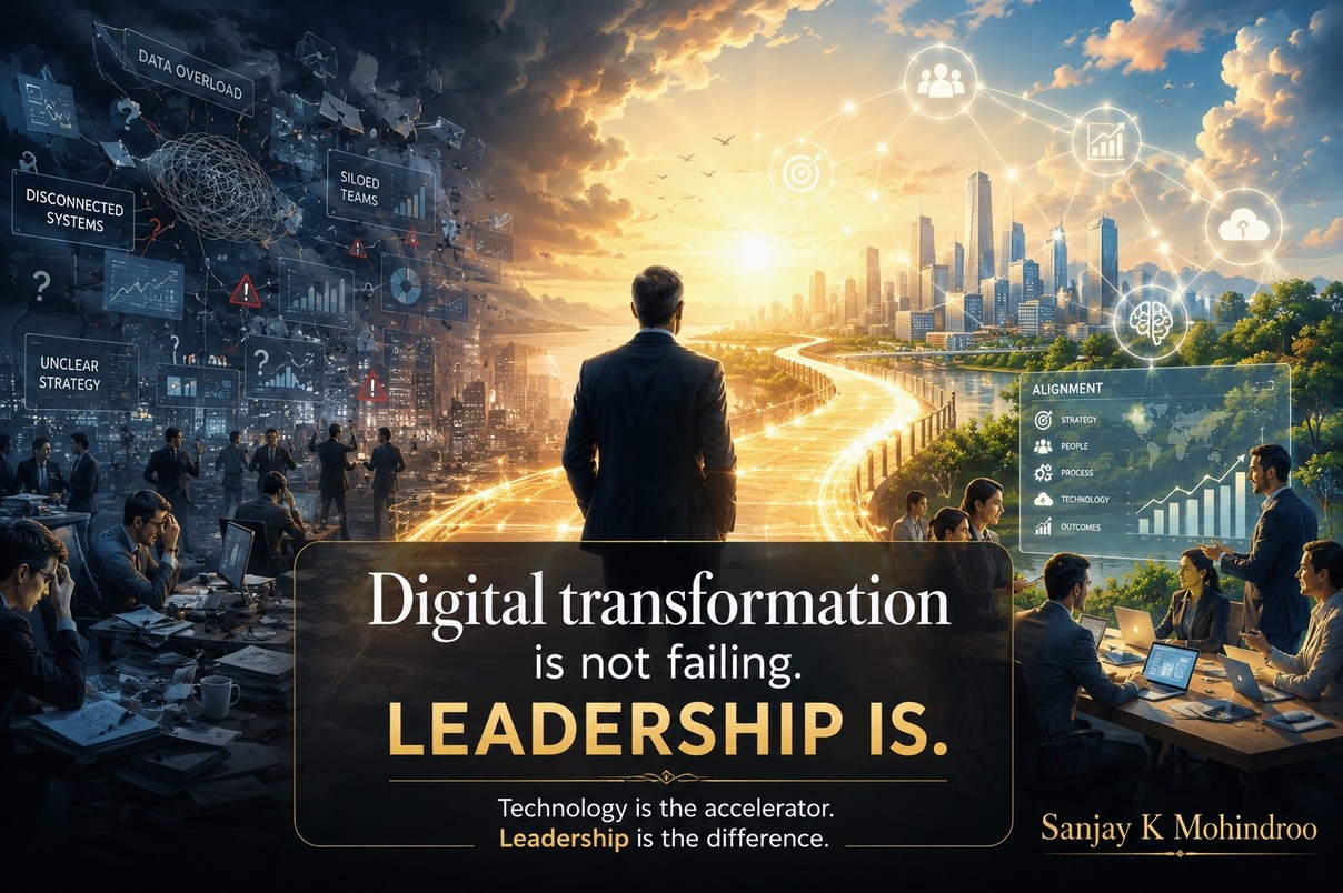 Digital transformation is not failing. Leadership is 