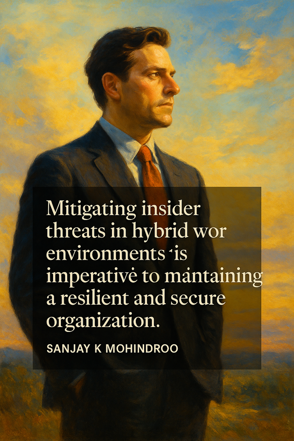 Insider Threats in Hybrid Work Environments