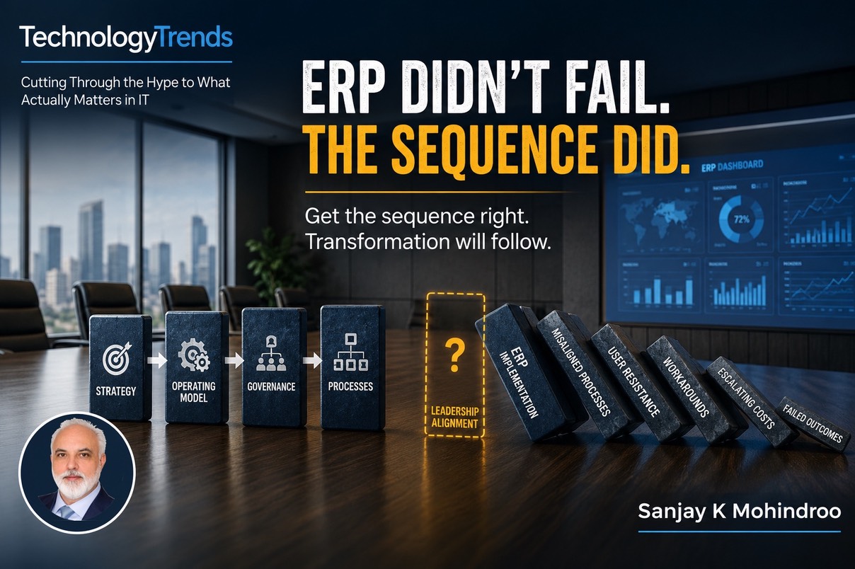 What a failed ERP rollout taught me about sequencing change