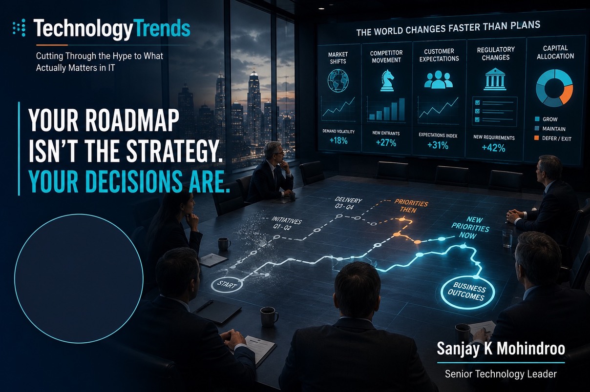 Why most transformation roadmaps are obsolete within 90 days